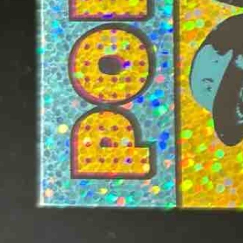 2024 Leaf Vivid Cecil Fielder Pop Art Sparkle Yellow 4/10 Auto Detroit Tigers - Sports Cards