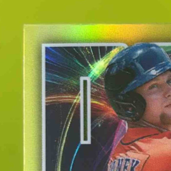 2024 Leaf Vivid Walker Janek Power Brokers Yellow /10 Auto Houston Astros - Sports Cards
