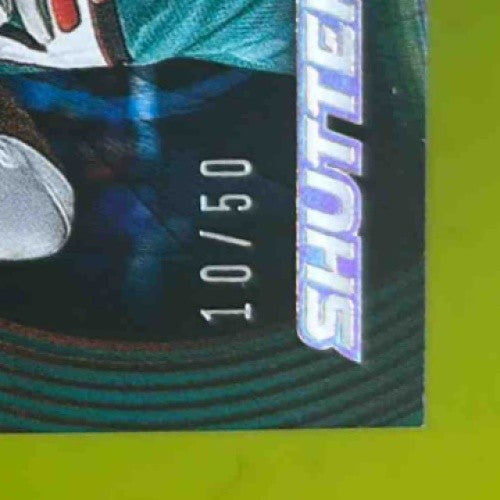 2024 Luminance Patrick Surtain Shutter Signatures Gold /50 Auto Miami Dolphins - Sports Cards