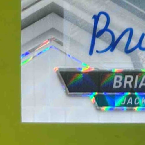 2024 Mosaic Brian Thomas Jr. Rookie Auto White SSP #323 RC Jacksonville Jaguars - Sports Cards