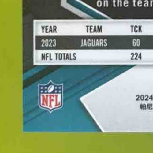 2024 Mosaic Josh Hines-Allen Tessellation Prizm 10/15 #104 Jacksonville Jaguars - Sports Cards