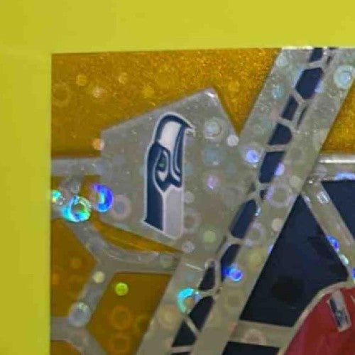 2024 Mosaic Taulia Tagovailoa Rookie Scripts Gold 2/10 RC Auto Seattle Seahawks - Sports Cards