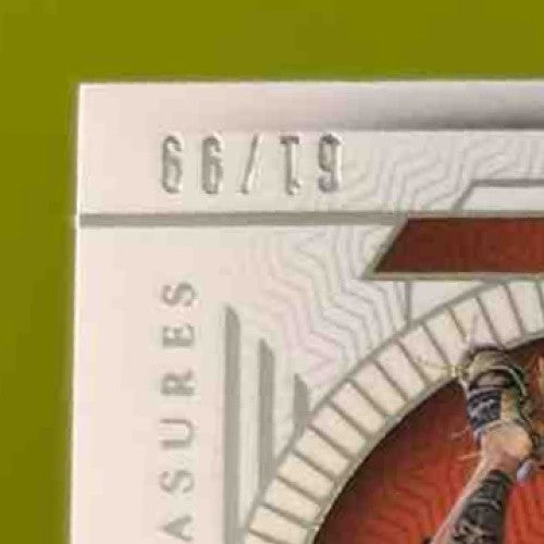 2024 National Treasure Carson Whisenhunt Prospect Material Signatures /99 Giants - Sports Cards