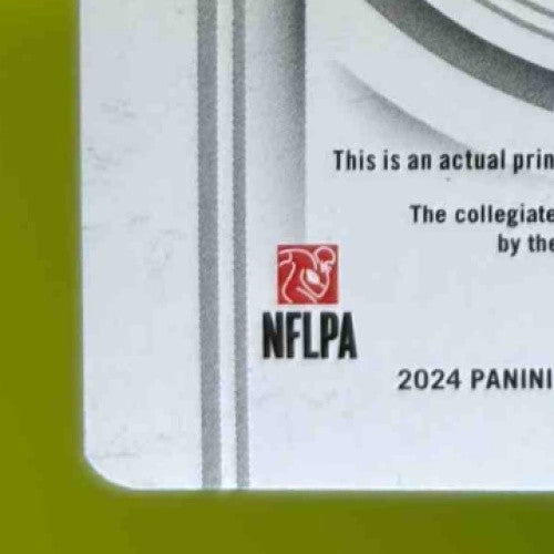 2024 National Treasures Collegiate Derrick Henry Printing Plates Black 1/1 - Sports Cards