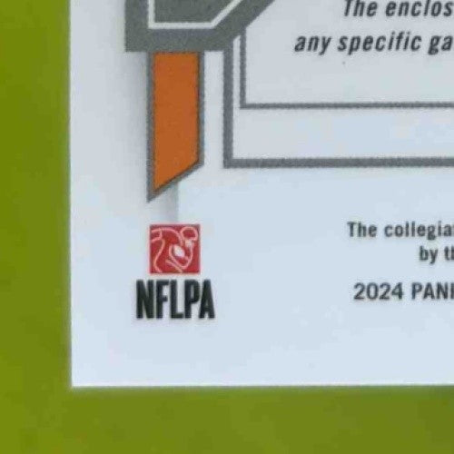 2024 National Treasures Collegiate Joe Milton Auto Patch Signatures Purple/25 RC Sports Cards
