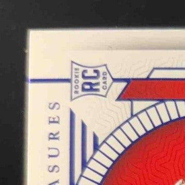 2024 National Treasures Collegiate MEM Signatures Ladd McConkey Blue /49 Auto - Sports Cards