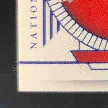 2024 National Treasures Collegiate MEM Signatures Ladd McConkey Blue /49 Auto - Sports Cards