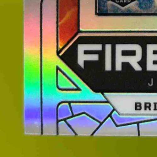 2024 Obsidian Brian Thomas Fire and Ice Silver 60/99 #12 RC Jacksonville Jaguars - Sports Cards