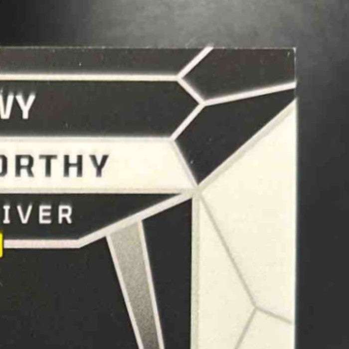 2024 Obsidian Xavier Worthy Trifecta Swatches Silver /99 MEM RC Chiefs - Sports Cards