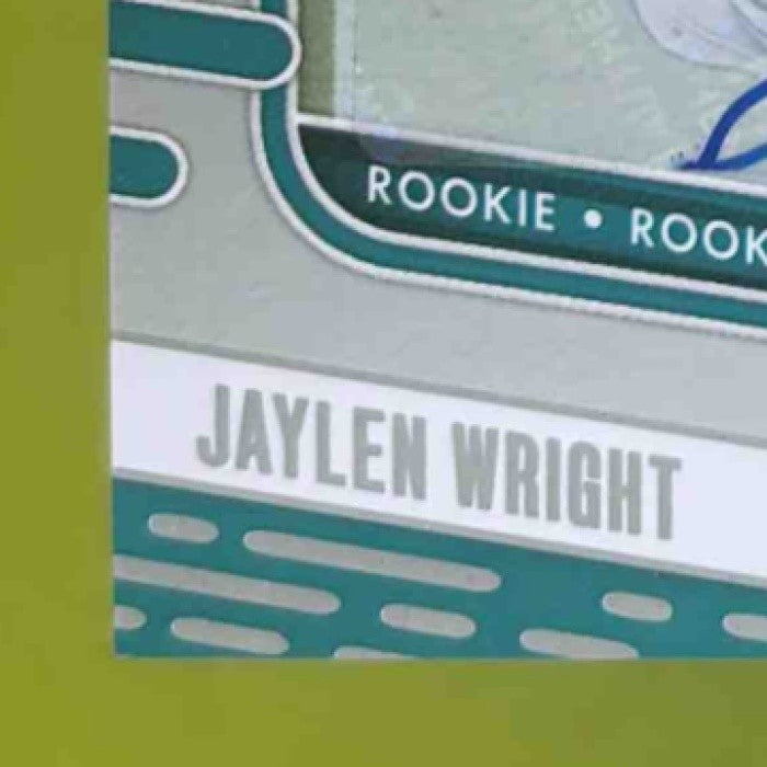 2024 Panini Absolute Jaylen Wright Signature Rookies #183 RC Auto Miami Dolphins - Sports Cards