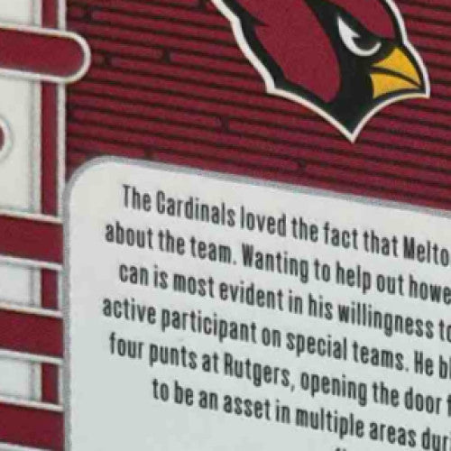 2024 Panini Absolute Max Melton Rookies Blue Diamonds 28/199 #143 RC Cardinals - Sports Cards