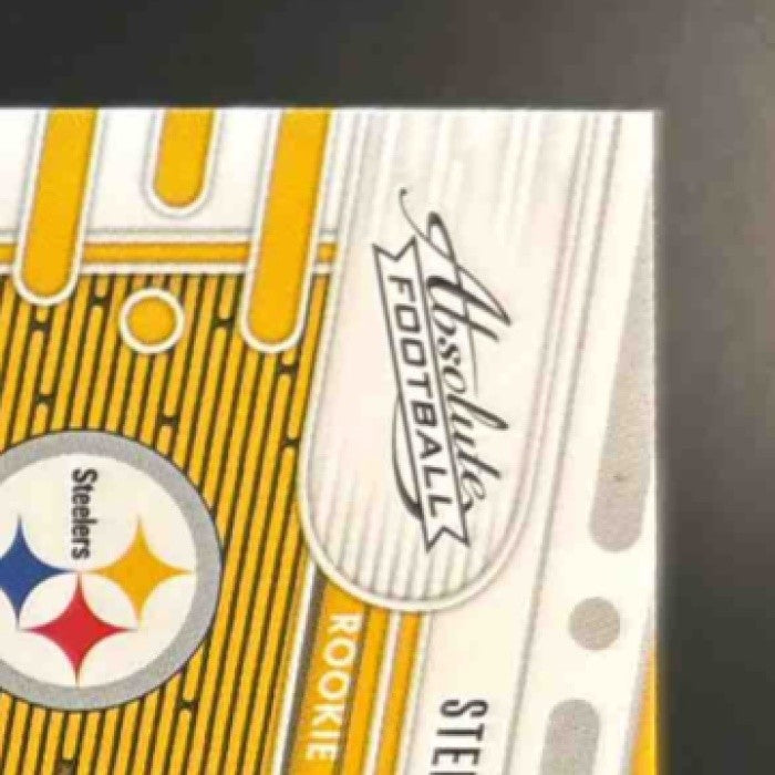 2024 Panini Absolute Roman Wilson Rookies Orange Mosaic /299 #169 RC Steelers - Sports Cards