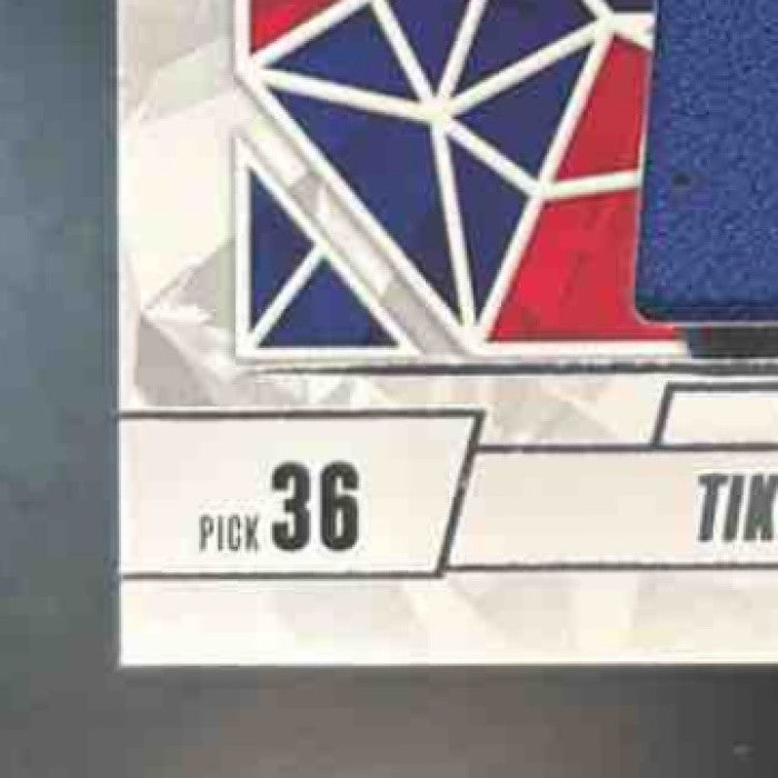 2024 Panini Absolute Tiki Barber Draft Diamonds Jersey MEM New York Giants - Sports Cards