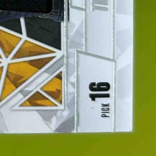 2024 Panini Absolute Troy Polamalu Draft Diamonds Jersey MEM Pittsburgh Steelers - Sports Cards