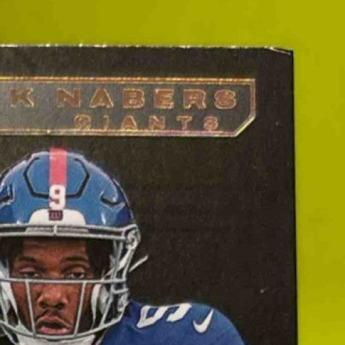 2024 Panini Black Malik Nabers Components Gold 2/10 #CO5 MEM RC New York Giants - Sports Cards