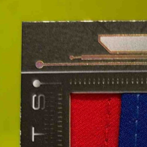 2024 Panini Black Malik Nabers Components Gold 2/10 #CO5 MEM RC New York Giants - Sports Cards