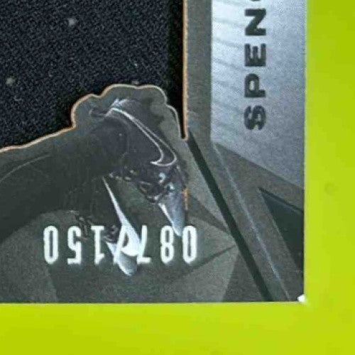 2024 Panini Black Spencer Rattler Sizeable Rookie Memorabilia 87/150 Saints - Sports Cards