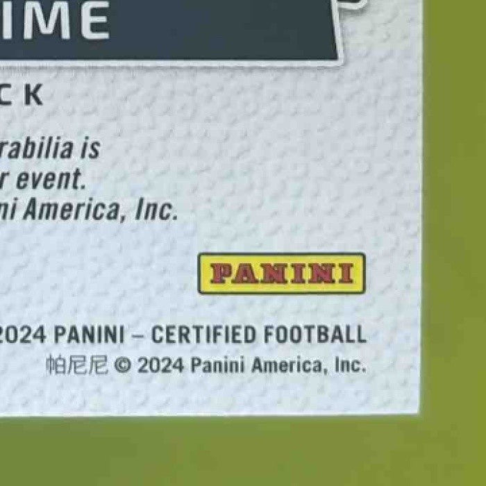 2024 Panini Certified Audric Estime Freshman Fabric Auto /299 RC Denver Broncos - Sports Cards