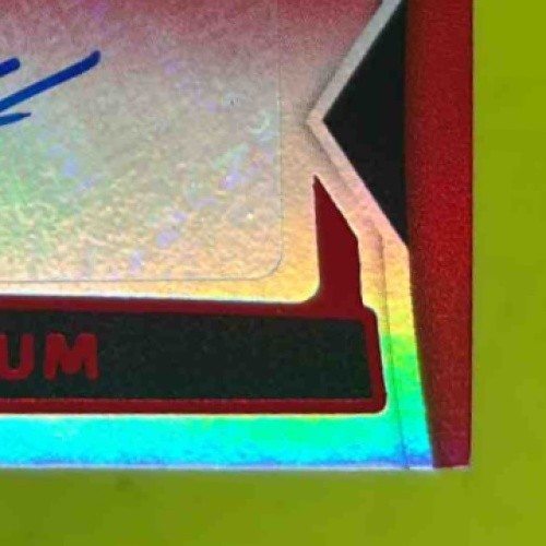 2024 Panini Certified Blake Corum Freshman Fabric Mirror Signature Red /199 Rams - Sports Cards