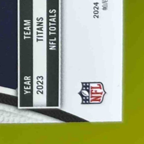 2024 Panini Certified DeAndre Hopkins Purple Mirror FOTL /10 #33 Tennessee Titan - Sports Cards