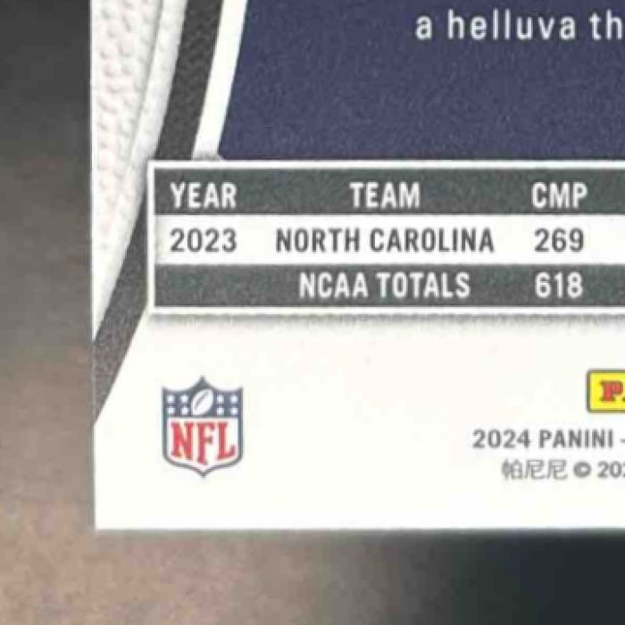 2024 Panini Certified Drake Maye Rookies Mirror 11/350 RC New England Patriots - Sports Cards