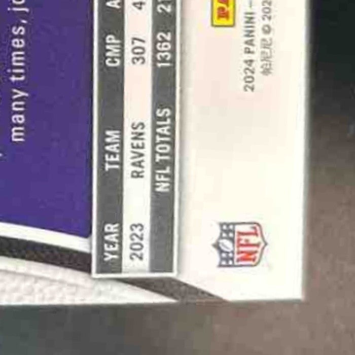 2024 Panini Certified Lamar Jackson Teal Mirror FOTL /20 #72 Baltimore Ravens - Sports Cards
