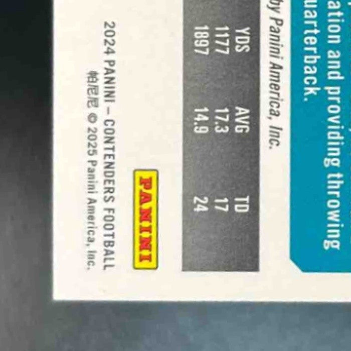 2024 Panini Contenders Brian Thomas Jr. Rookie Ticket RPS Auto #103 RC Jaguars - Sports Cards