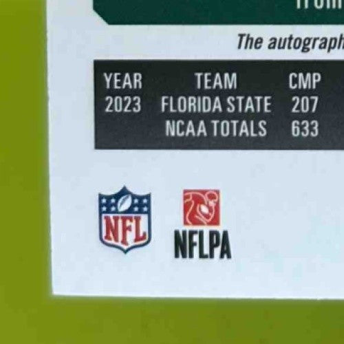 2024 Panini Contenders Jordan Travis Rookie Ticket Auto Playoff /149 #105 Jets - Sports Cards