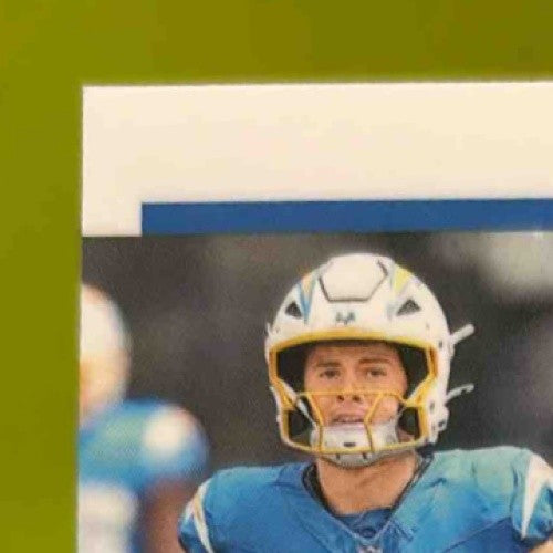 2024 Panini Contenders Optic Ladd McConkey Rookie Ticket RPS Auto #110b RC VAR - Sports Cards
