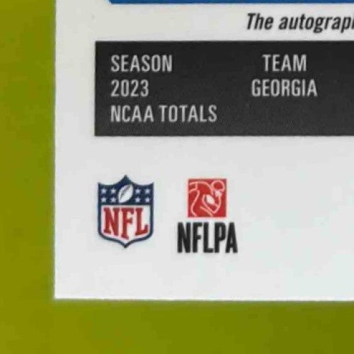 2024 Panini Contenders Optic Ladd McConkey Rookie Ticket RPS Auto #110b RC VAR - Sports Cards