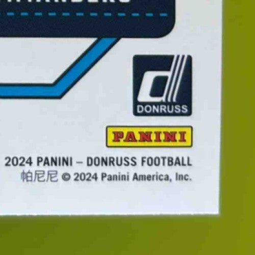 2024 Panini Donruss Ben Sinnott Press Proof Green #314 RC Washington Commanders - Sports Cards