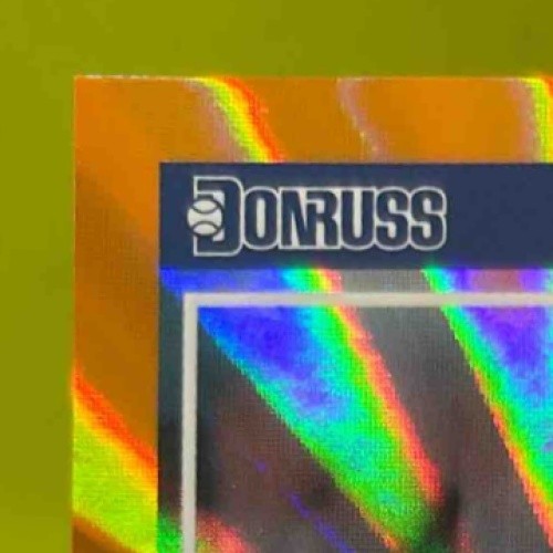 2024 Panini Donruss Bobby Witt Jr. Orange Laser 38/299 #1 Kansas City Royals - Sports Cards