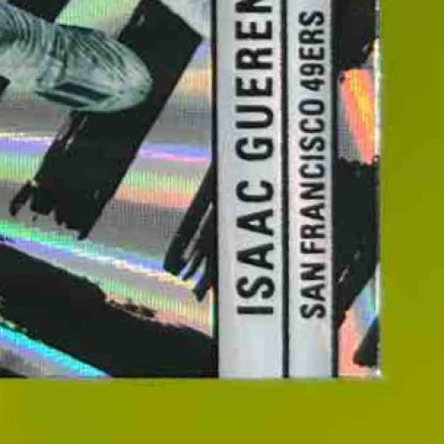 2024 Panini Donruss Elite Isaac Guerendo Razzle Dazzle #184 RC 49ers - Sports Cards