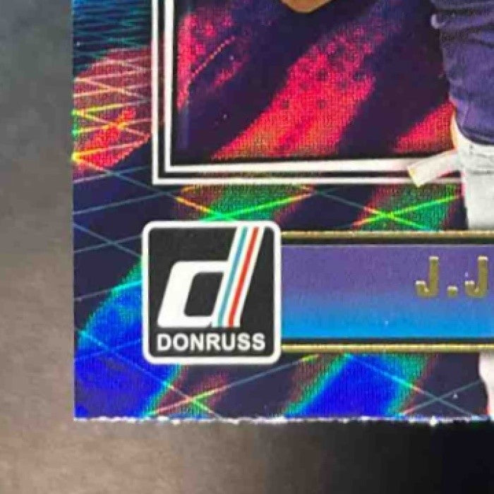 2024 Panini Donruss J.J. McCarthy Retro Rated Rookie #2 Minnesota Vikings - Sports Cards