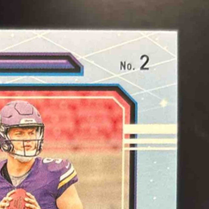 2024 Panini Donruss J.J. McCarthy Retro Rated Rookie #2 Minnesota Vikings - Sports Cards