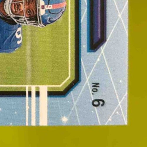 2024 Panini Donruss Malik Nabers Retro Rated Rookie #6 New York Giants - Sports Cards