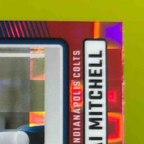 2024 Panini Donruss Optic Adonai Mitchell #203 Red Pandora Indianapolis Colts - Sports Cards