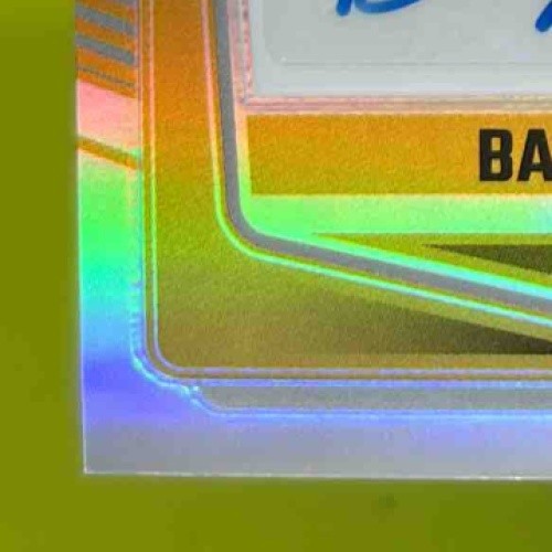 2024 Panini Donruss Optic Barry Foster Signature Series Holo Pittsburgh Steelers - Sports Cards