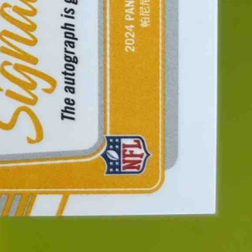 2024 Panini Donruss Optic Barry Foster Signature Series Holo Pittsburgh Steelers - Sports Cards