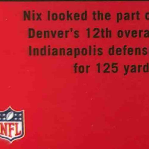2024 Panini Donruss Optic Bo Nix 2014 Retro Series #6 Rookie Denver Broncos - Sports Cards