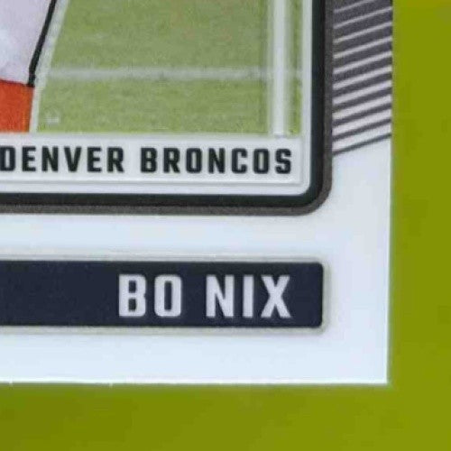2024 Panini Donruss Optic Bo Nix #209 Rated Rookie Denver Broncos - Sports Cards
