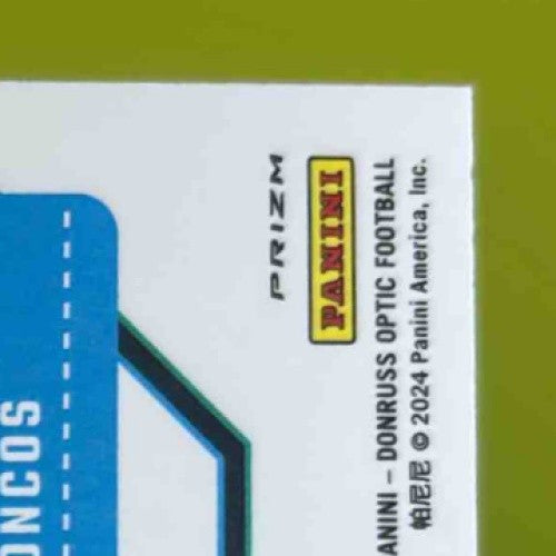 2024 Panini Donruss Optic Bo Nix Pink #209 Rated Rookie Denver Broncos - Sports Cards