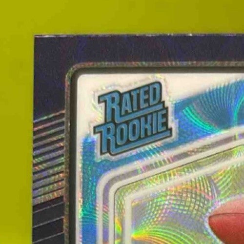 2024 Panini Donruss Optic Bo Nix Purple Scope #209 Rated Rookie Denver Broncos - Sports Cards