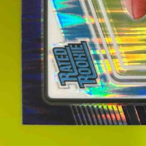 2024 Panini Donruss Optic Bo Nix Purple Shock #209 Rated Rookie Denver Broncos - Sports Cards