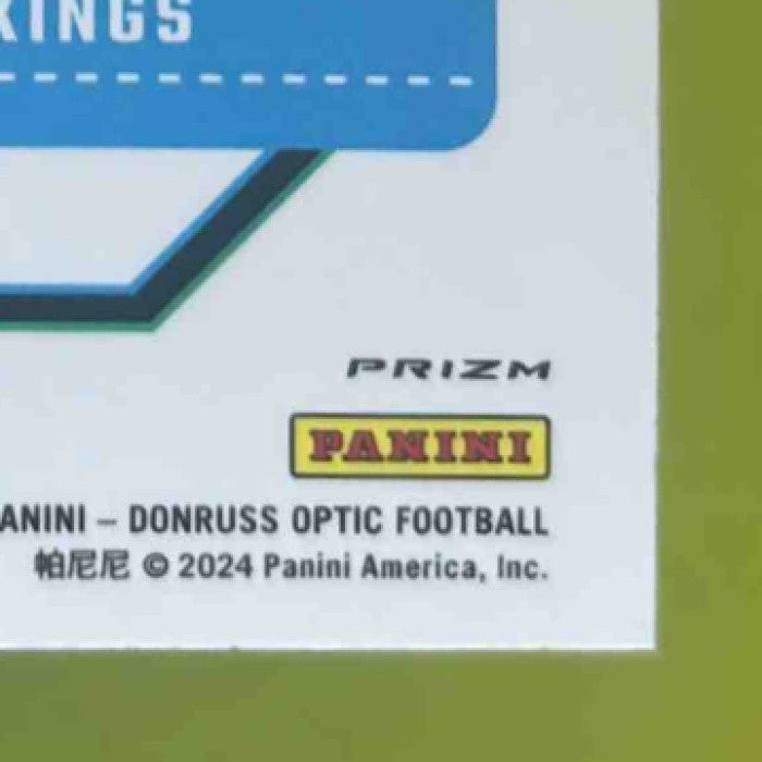 2024 Panini Donruss Optic J.J. McCarthy Pink #235 Rated Rookie Minnesota Vikings - Sports Cards