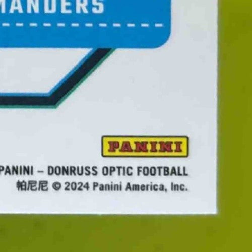 2024 Panini Donruss Optic Jayden Daniels #248 Rated Rookie Washington Commanders - Sports Cards