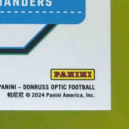2024 Panini Donruss Optic Jayden Daniels #248 Rated Rookie Washington Commanders - Sports Cards