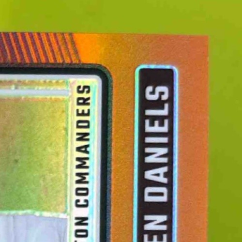 2024 Panini Donruss Optic Jayden Daniels Orange /249 #248 Washington Commanders - Sports Cards