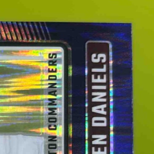 2024 Panini Donruss Optic Jayden Daniels Purple Shock #248 Washington Commanders - Sports Cards