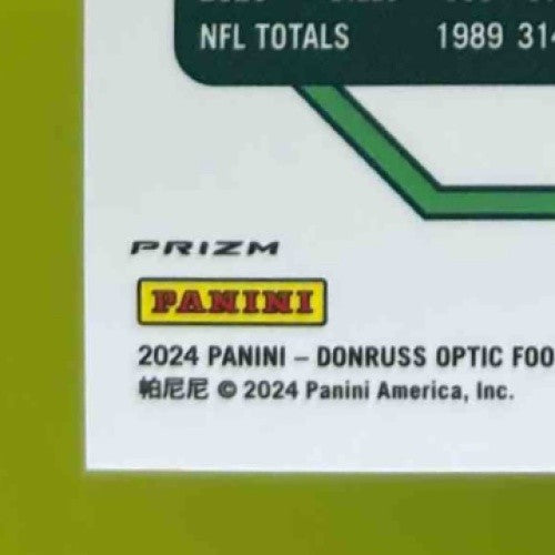 2024 Panini Donruss Optic Josh Allen Lime Green 17/50 #19 Buffalo Bills - Sports Cards